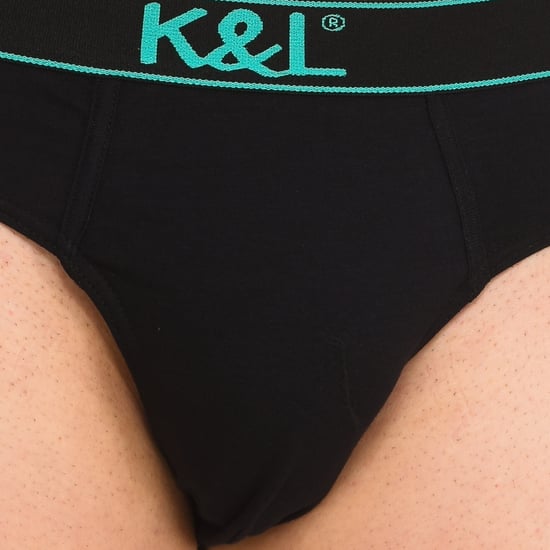Pack de 2 slips divertidos de tela transpirable KL2006 para hombre - Image 3