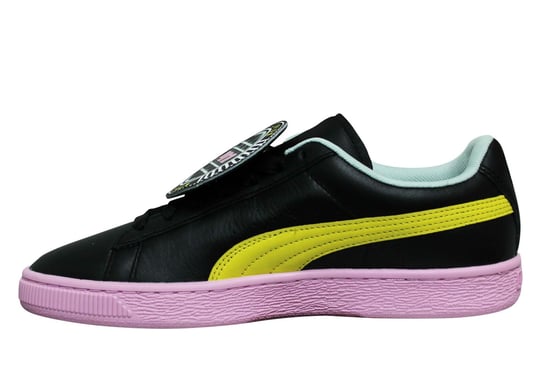 Puma Basket Badge TZ Womens Black Trainers
