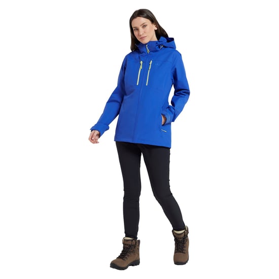 Mountain Warehouse Womens/Ladies Rainforest II Extreme Waterproof Jacket (Blue) - Image 6