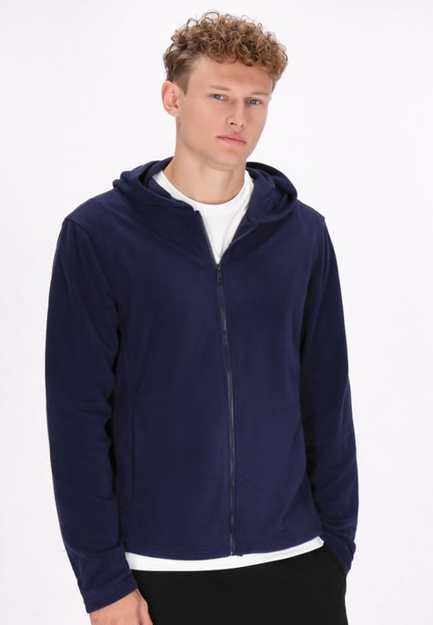 Mo fleece jacket Men marine - Image 3