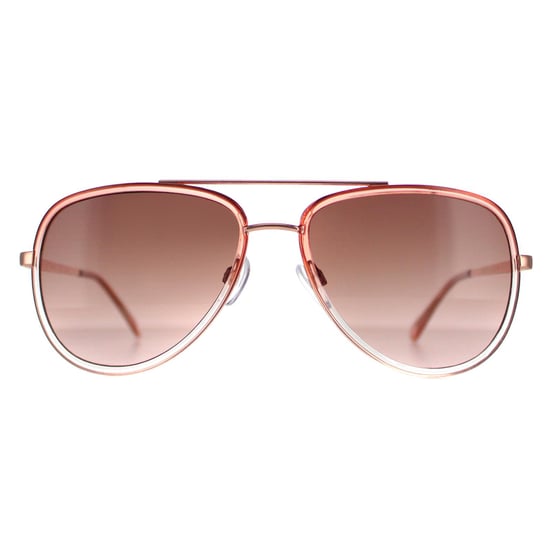Gafas de sol Guess GF0417 72B degradado rosa humo brillante - Image 1