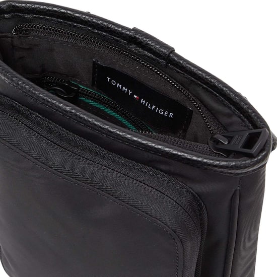 Bolso Cruzado Negro con Logo de Tommy Hilfiger - Image 2
