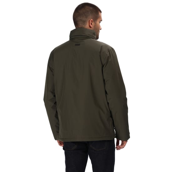 Regatta Mens Hebson Hooded Jacket (Bayleaf) - Image 3