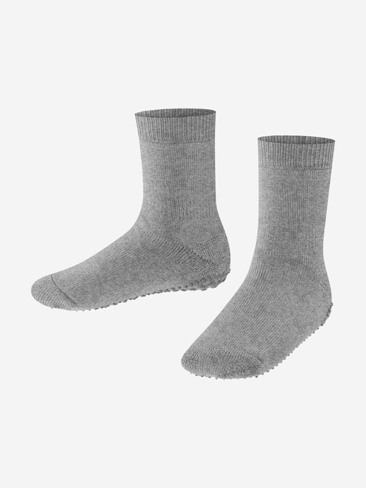 Falke Kids Catspads House Socks in Grey - Image 1