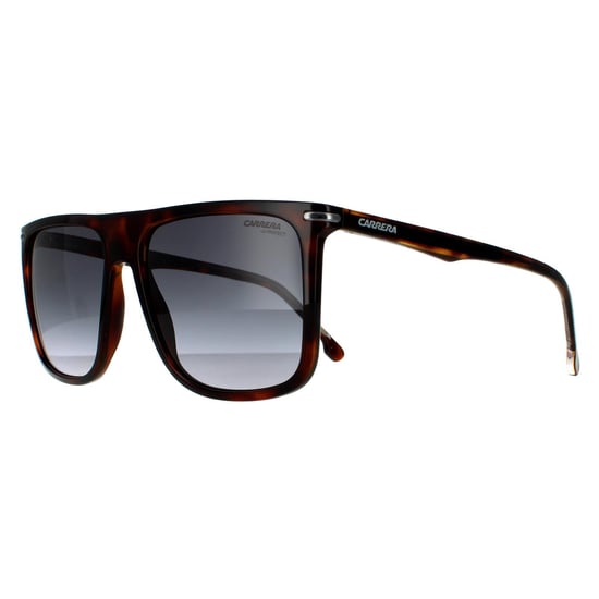 Gafas de sol Carrera Rectangle para hombres en Havana oscuro con degradado gris oscuro - Image 2