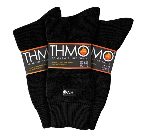 THMO - 3 Pack Multipack Calcetines gruesos de invierno para hombre con parte superior cómoda - Image 1
