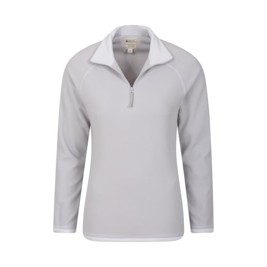 Mountain Warehouse Womens/Ladies Montana Half Zip Fleece Top (Grey) - Image 3
