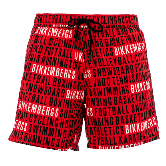 Bikkembergs Bañador de Hombre Allover Rojo - Image 1