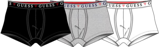 Calzoncillos bóxer Guess para hombre en paquete de 3 - Image 5