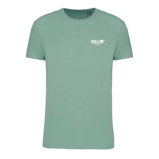 Ballin Est. 2013 Tee SS Backprint Cross Shirt Verde - Image 1