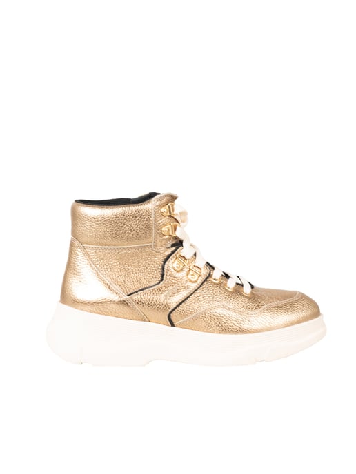 Geox Sneaker D Macaone B Mujer Dorado - Image 1