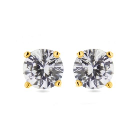 Pendientes Luxenter de Plata de Ley 925 con Circonita Brillante acabados en rodio - Básico - Image 1