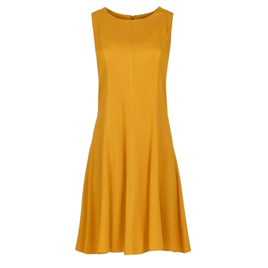 Vestido Cloche Color Mostaza - Image 1