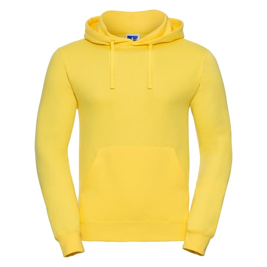 Russell Colour Mens Hooded Sweatshirt / Hoodie (Yellow) - Image 1