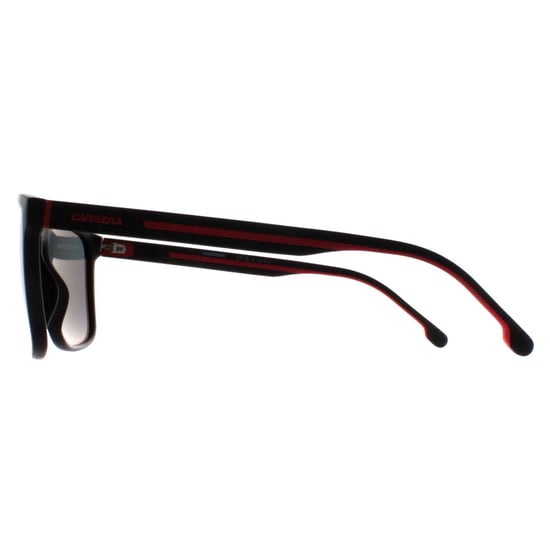 Carrera Rectángulo Mens Negro y Rojo Borgoña 8064/S - Image 3