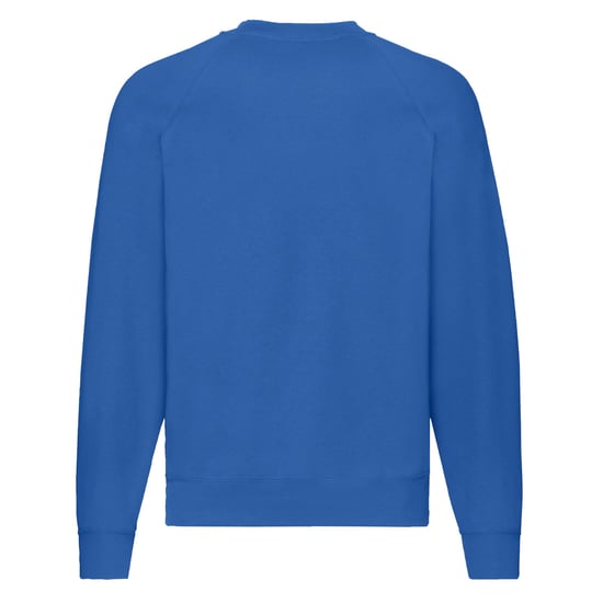 Fruit Of The Loom Mens Classic 80/20 Raglan Sweatshirt (Royal Blue) - Image 2