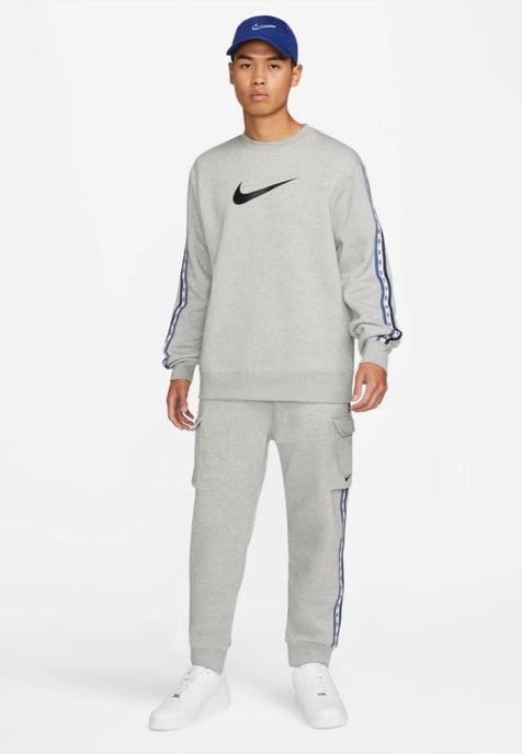 Chándal gris con cuello redondo y tejido polar Sportswear para hombre Nike - Image 1