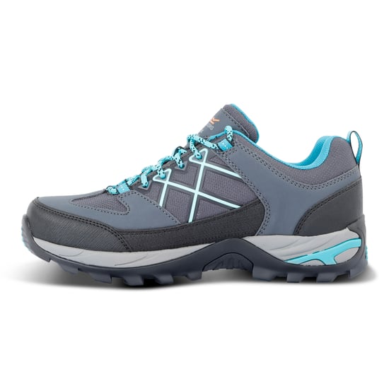 Regatta Womens/Ladies Samaris III Low Walking Shoes (Steel Grey/Turquoise)