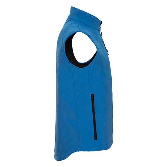 Russell Mens Softshell Gilet (Azure Blue) - Image 3
