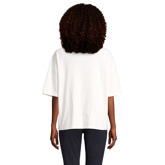 SOLS Womens/Ladies Boxy Organic Oversized T-Shirt (White) - Image 3