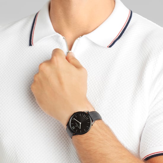Pierre Cardin Pigalle Plissée Unisex's Black Watch CPI.2006