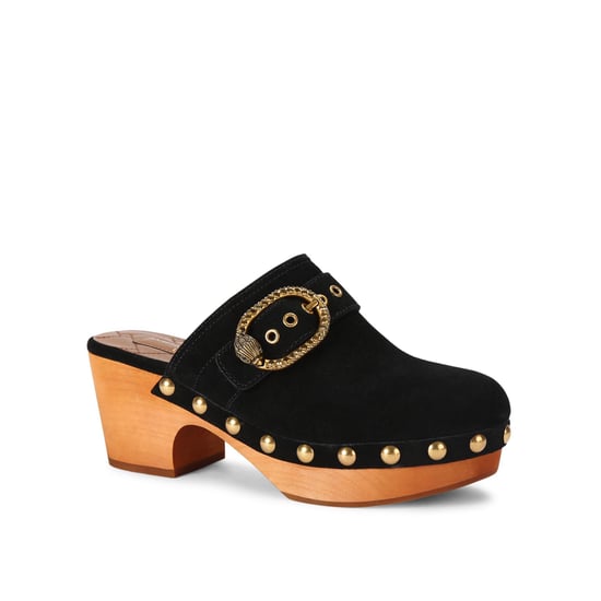 Kurt Geiger London Suede Mayfair Clog Sandals