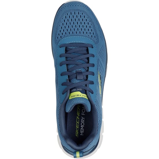 Skechers Track Leshur Polyester Men's Slate Trainers - Image 3
