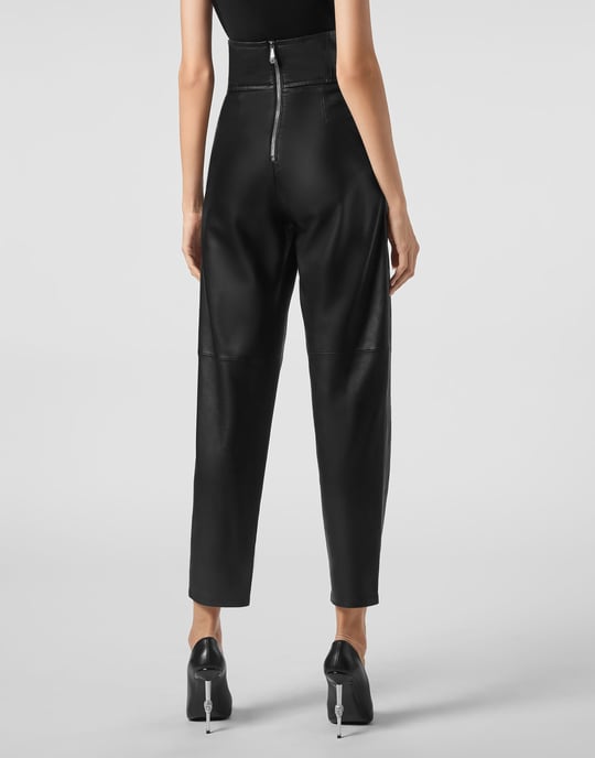 Pantalones De Cuero Iconic Plein - Image 3