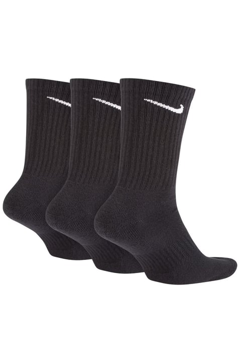 Calcetines de entrenamiento Nike Everyday Cushion Crew 3 pares en negro - Image 2