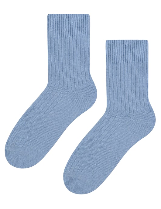 Womens Wool Dress Socks | Steven | Calcetines calientes transpirables para señoras -Azul - Image 1