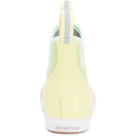 Xtratuf Ankle Deck Rubber Yellow Aurora Wellington Boots - Image 2