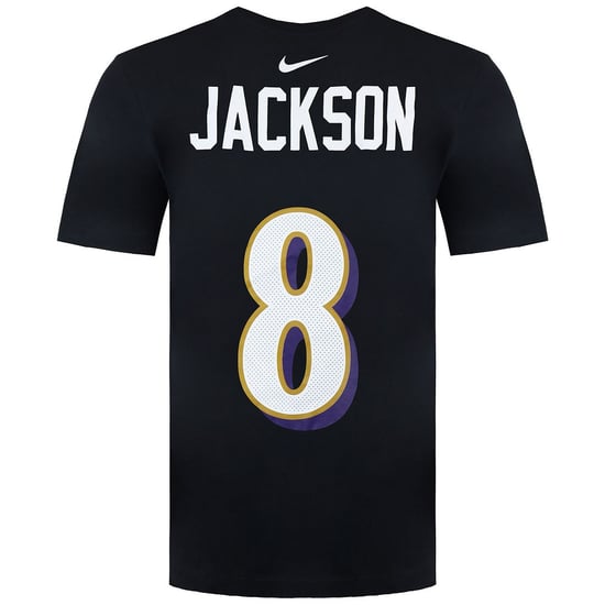 Camiseta Nike NFL Baltimore Ravens 8 Lamar Jackson para hombre - Image 2