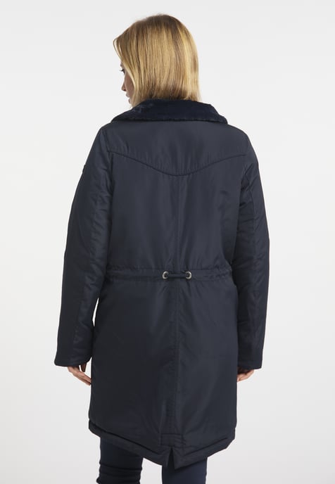 Dreimaster Winter jacket women marine - Image 4