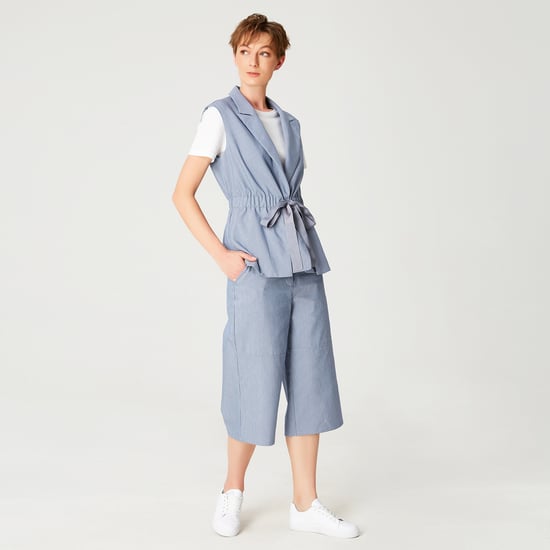 Waistcoat with drawstring - Image 4