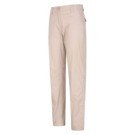 Mountain Warehouse Womens/Ladies Coastal Stretch Long Length Trousers (Beige) - Image 3