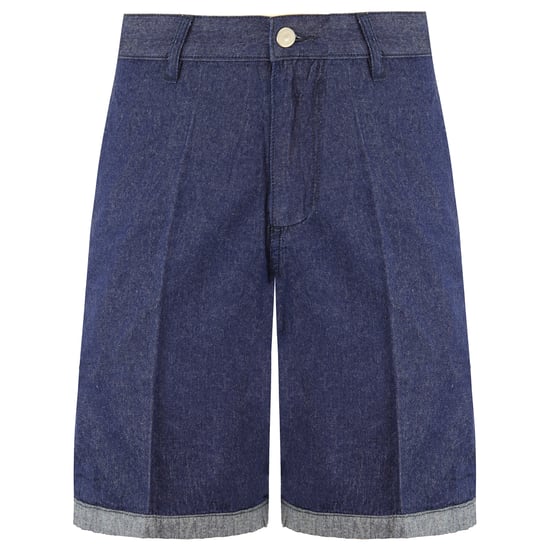 Armani Exchange Mens Navy Denim Shorts