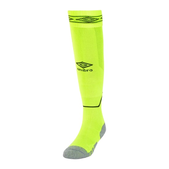 Umbro Childrens/Kids Diamond Football Socks (Safety Yellow/Carbon)