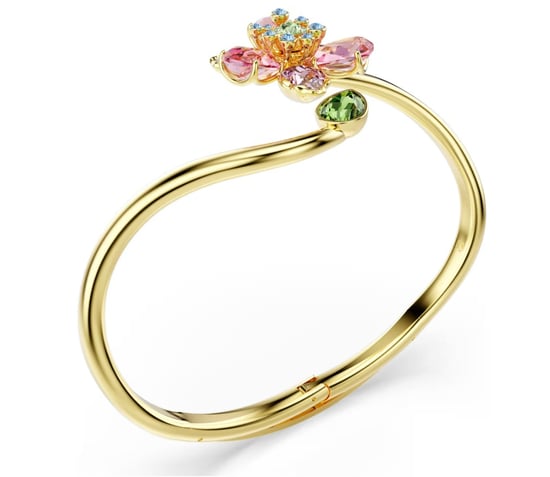 Swarovski 'Idyllia' Women's Gold Plated Metal Bracelet - Gold 5709028 - Image 3