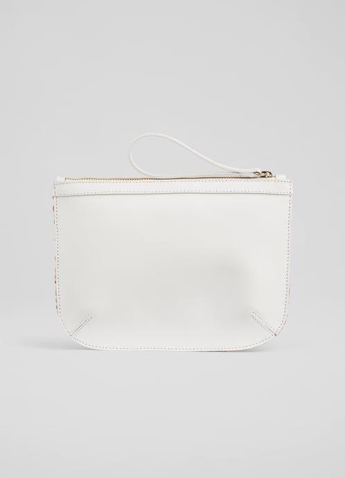 LK Bennett Poppy Pouches, Natural
