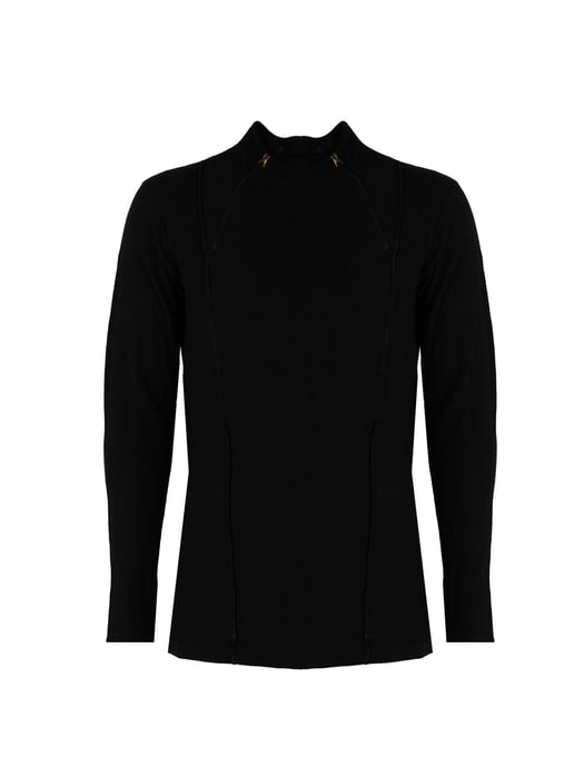 Jersey La Haine Inside Us LM059 Hombre Negro - Image 4