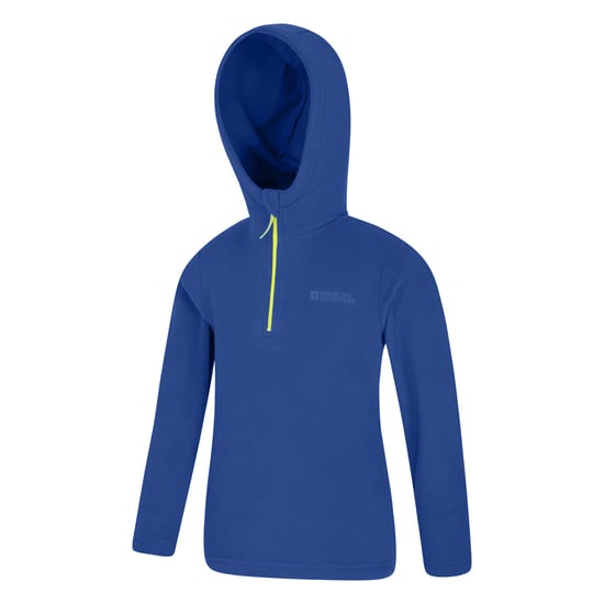 Mountain Warehouse Childrens/Kids Camber Quarter Zip Hoodie (Pack of 2) (Navy) - Image 2