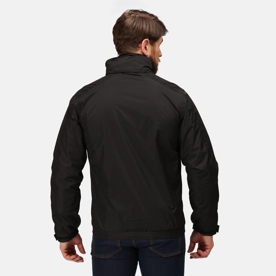 Regatta Dover Waterproof Windproof Jacket (Thermo-Guard Insulation) (Black/Ash)