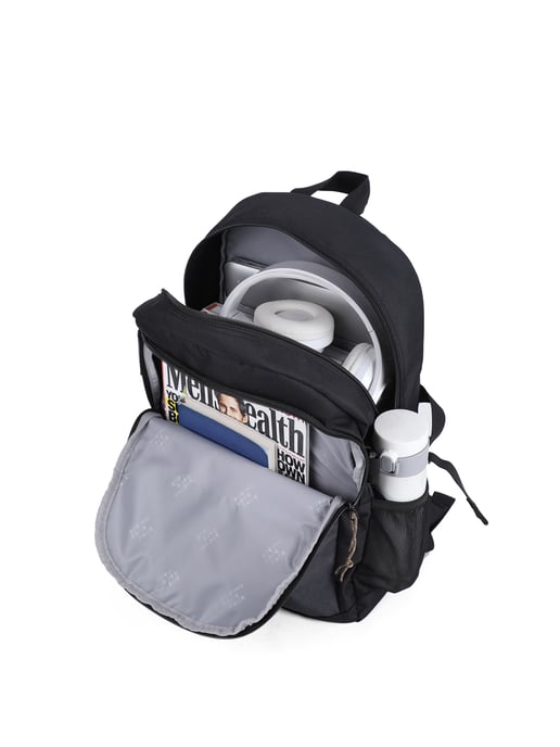 Aoking Mochila Unisexo BLACK AND GREY - Image 5
