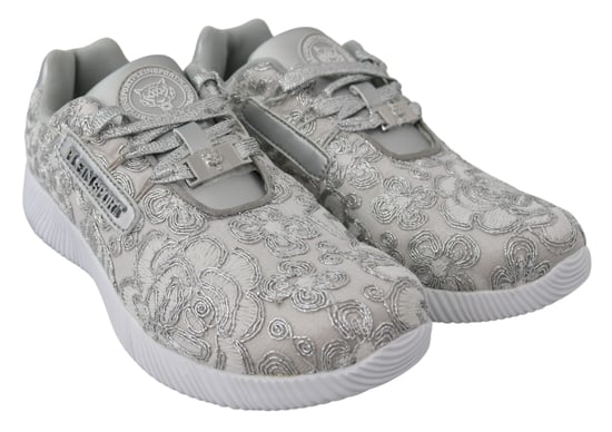 Zapatillas Joice Deportivas de Poliéster Plateadas para Mujer Plein Sport - Image 2