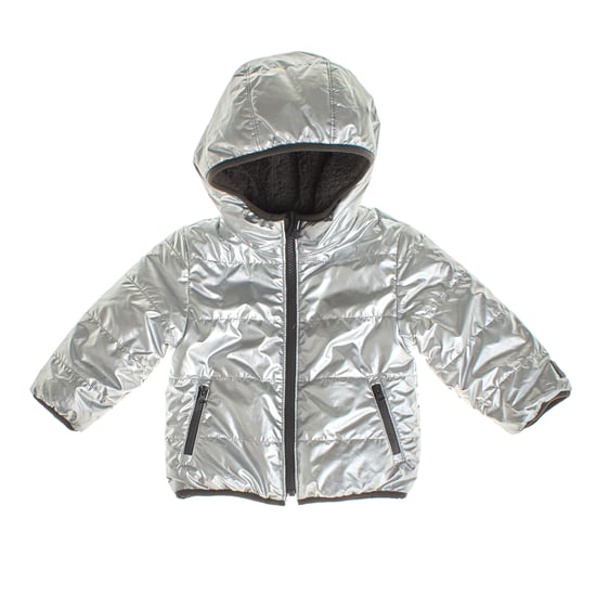 Reversible hooded jacket 776044 unisex children