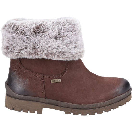 Hush Puppies Alice Leather Women's Brown Boots - Image 5