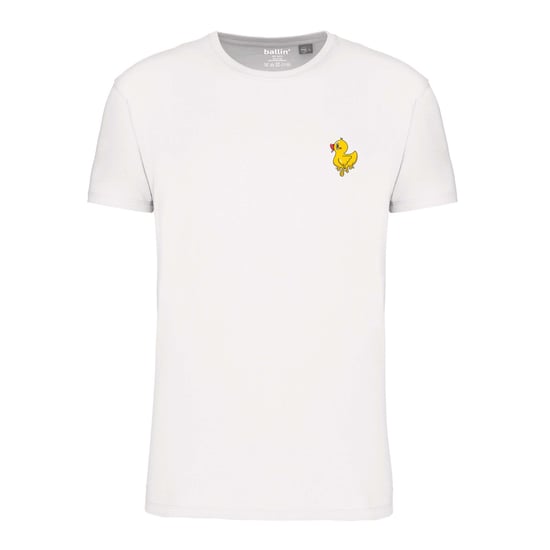 Ballin Est. 2013 Tee SS Backprint Duck Shirt Blanco - Image 1