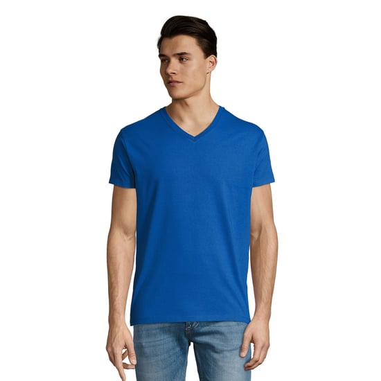 SOLS Mens Imperial V Neck T-Shirt (Royal Blue) - Image 5