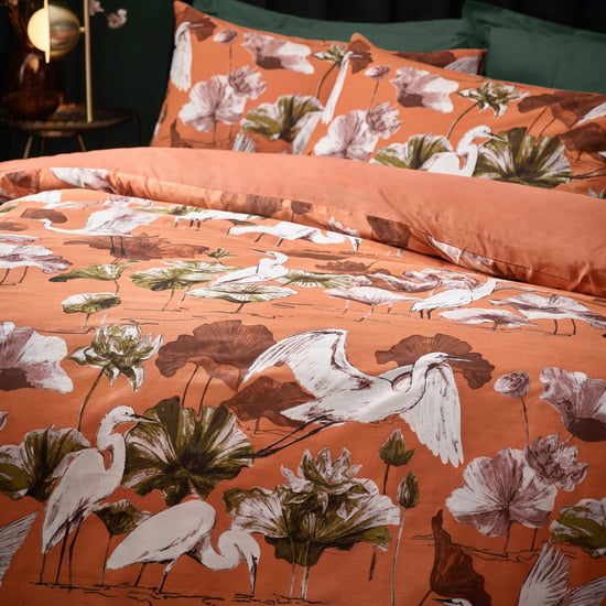 Wylder Tropics Kushiro Exotic Cotton Sateen Duvet Cover Set