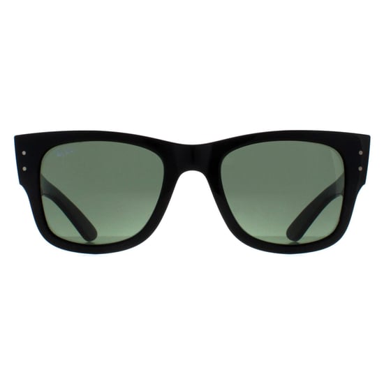 Ray-Ban Cuadradas Unisex Negro Pulido Verde RB0840S Mega Wayfarer - Image 1